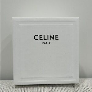 Celine White Box with Black Logo